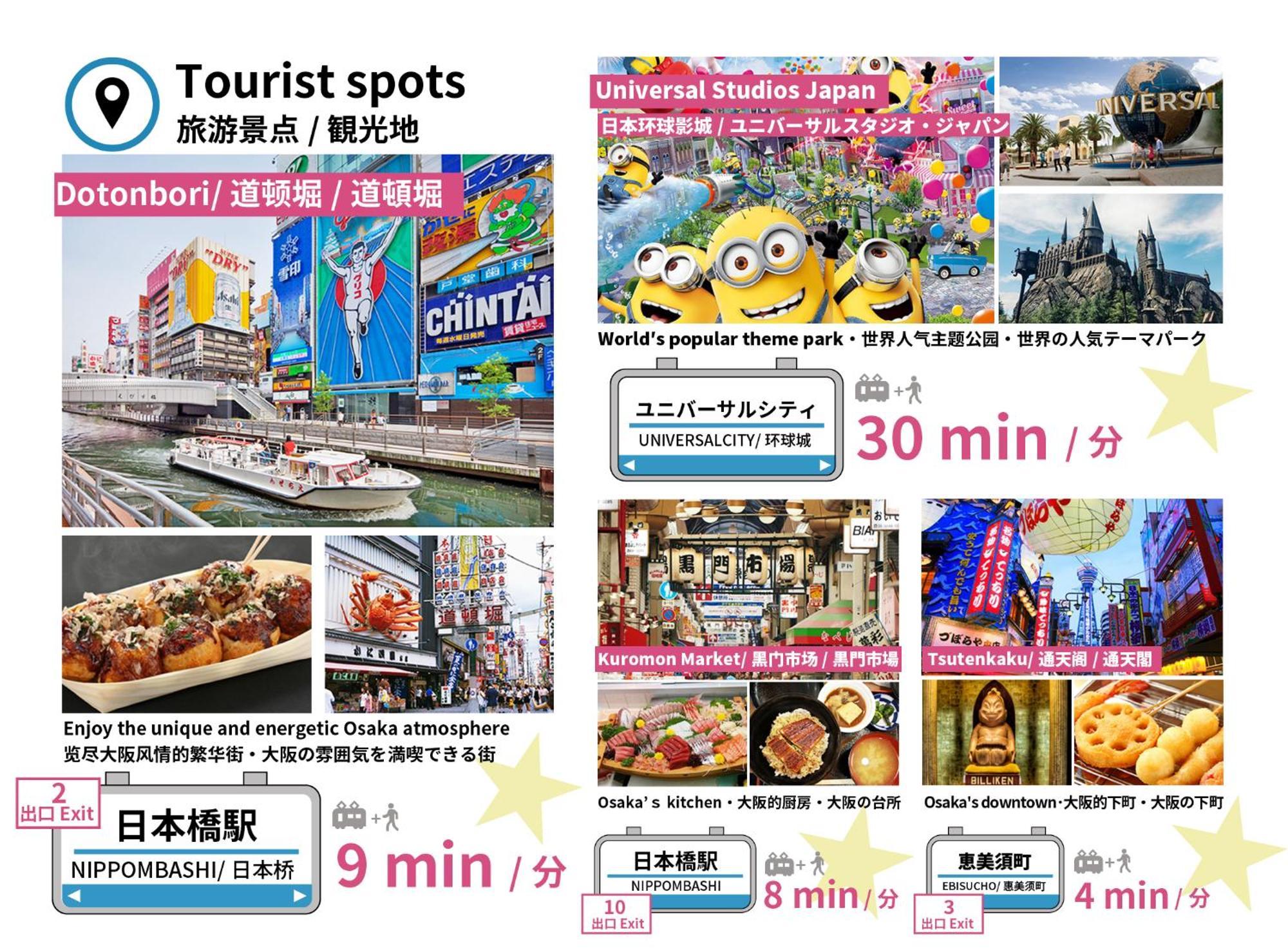 Bijou Suites Ai โอซาก้า ภายนอก รูปภาพ